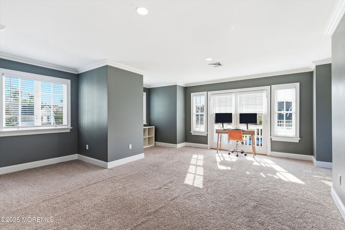 Home Office, Interior, Recessed Lighting