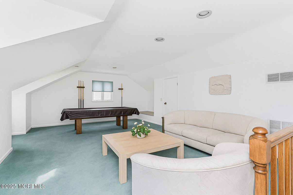 Billiard Table, Game Room, Interior, Living room, Recessed Lighting