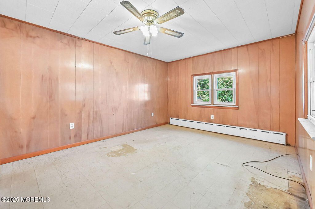 Empty room, Interior, Wooden Walls