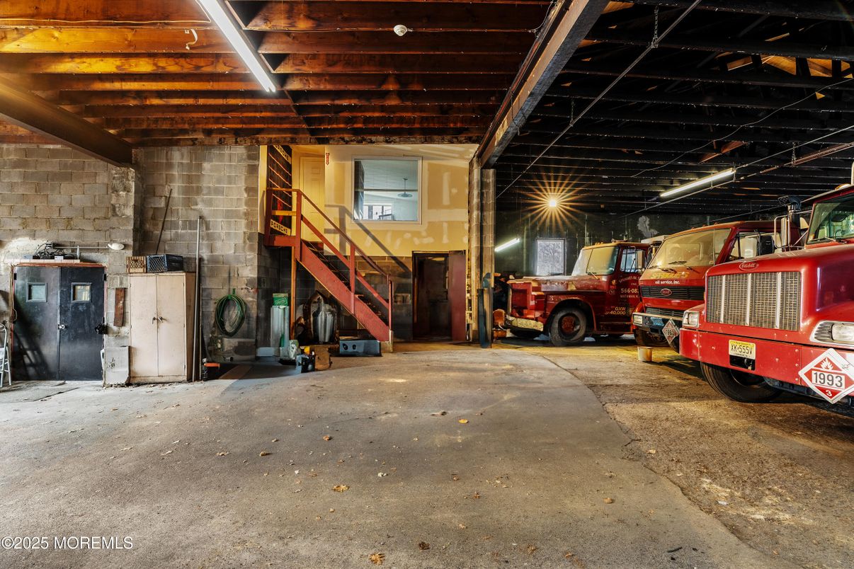 Interior, Stone Walls, Wooden Beams
