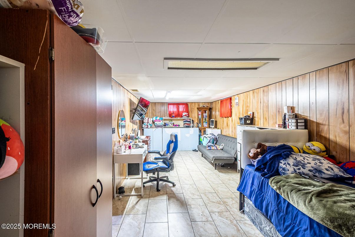 Home Office, Interior, Wooden Walls