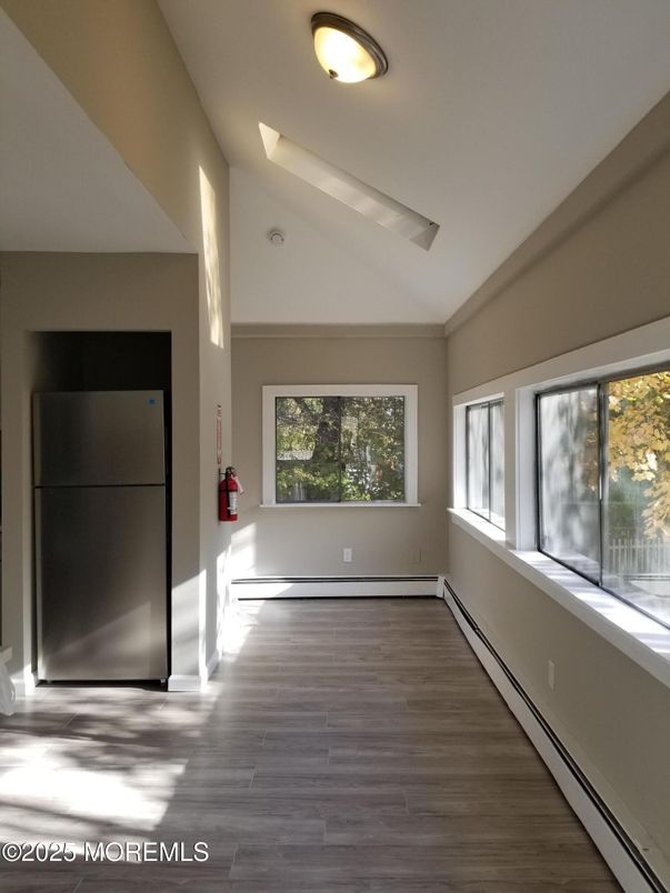 Elevator, Interior, Wood Texture Flooring