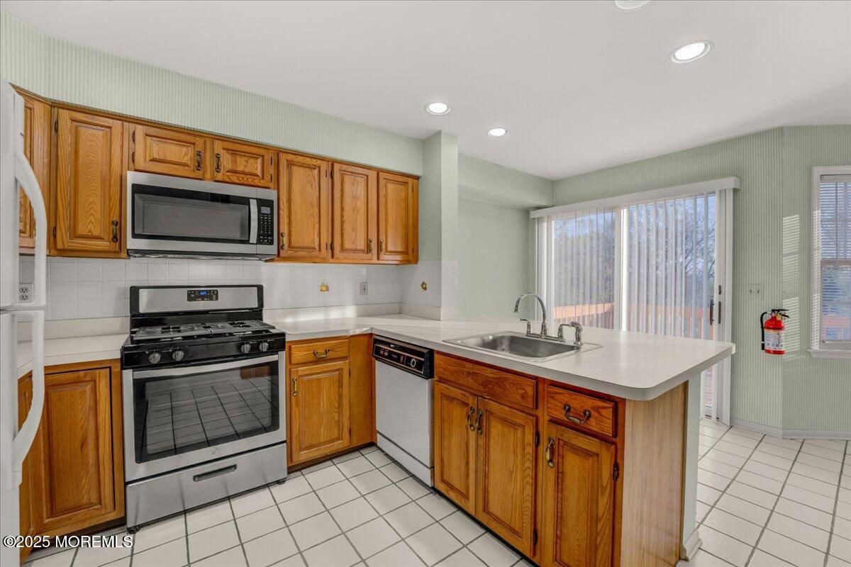 Interior, Kitchen, Recessed Lighting, Stainless Steel Appliances