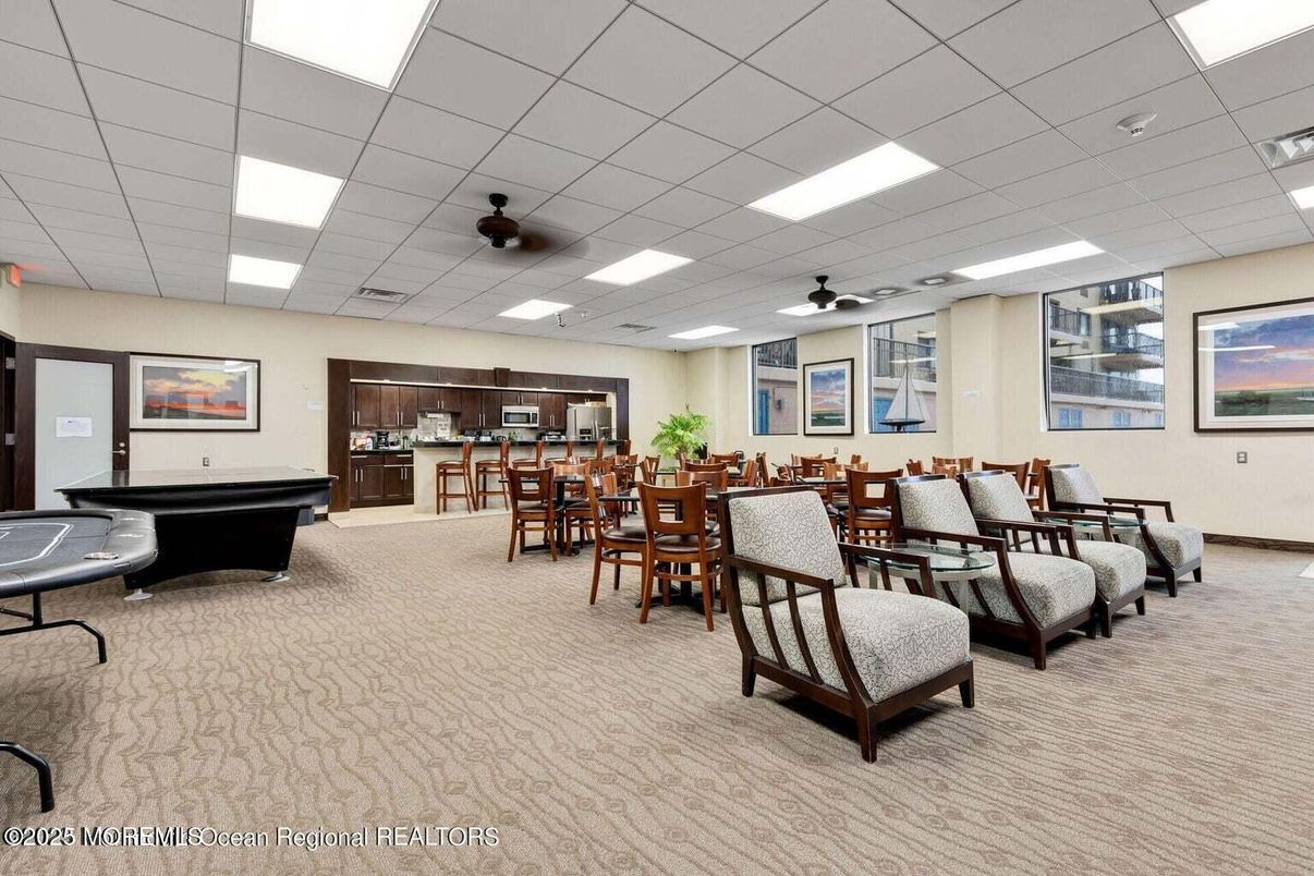 Billiard Table, Dining room, Game Room, Interior, Kitchen, Recessed Lighting