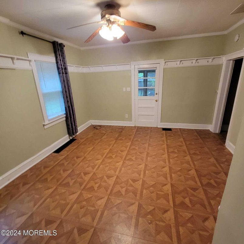Empty room, Interior, Wood Texture Flooring