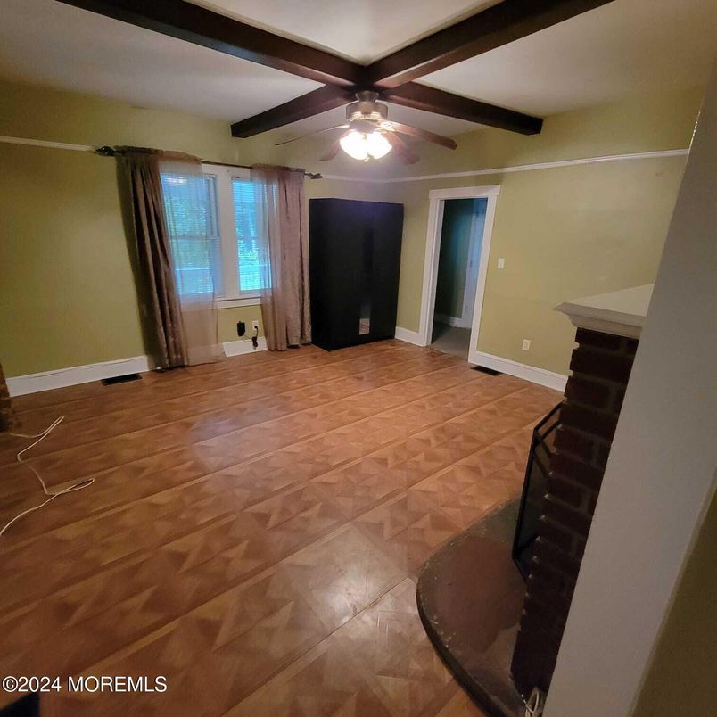 Empty room, Interior, Wood Texture Flooring