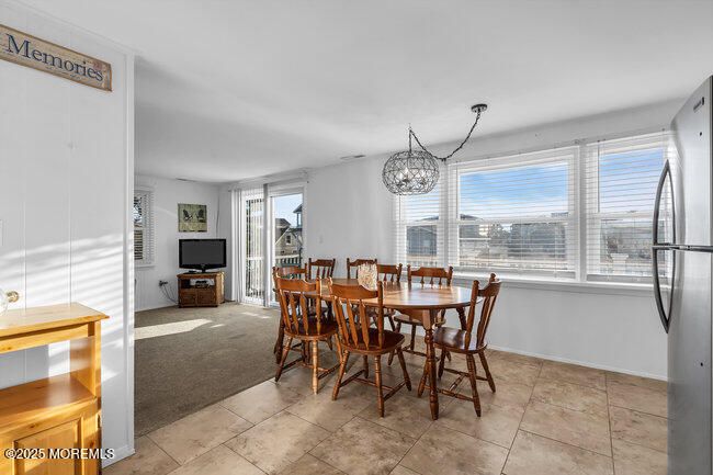 Dining room, Interior, Pendant Lights