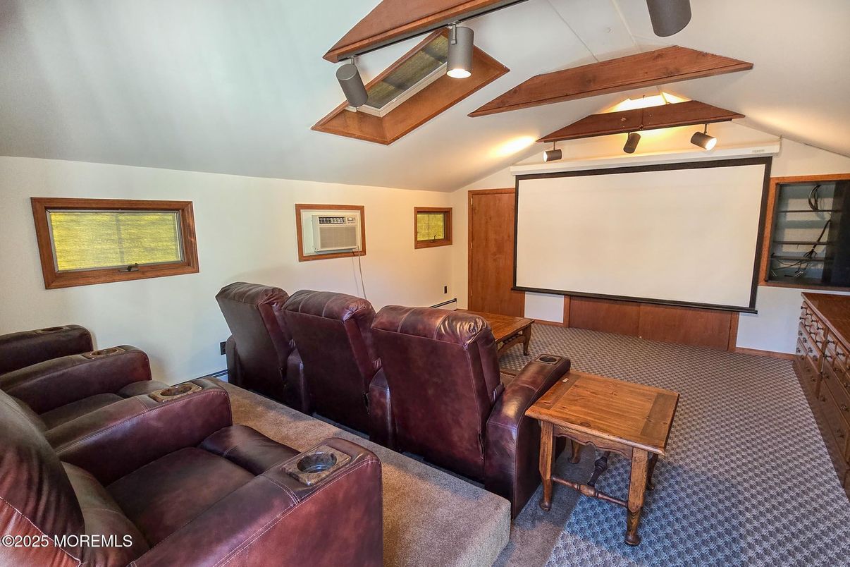 Home Theatre Room, Interior, Projection Screen, Recessed Lighting, Theatre Room