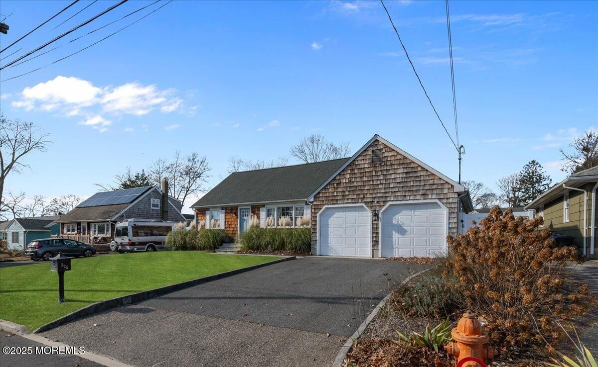 Attached, Exterior, Facade, Brick Facade, Solar Panels, Cape Cod