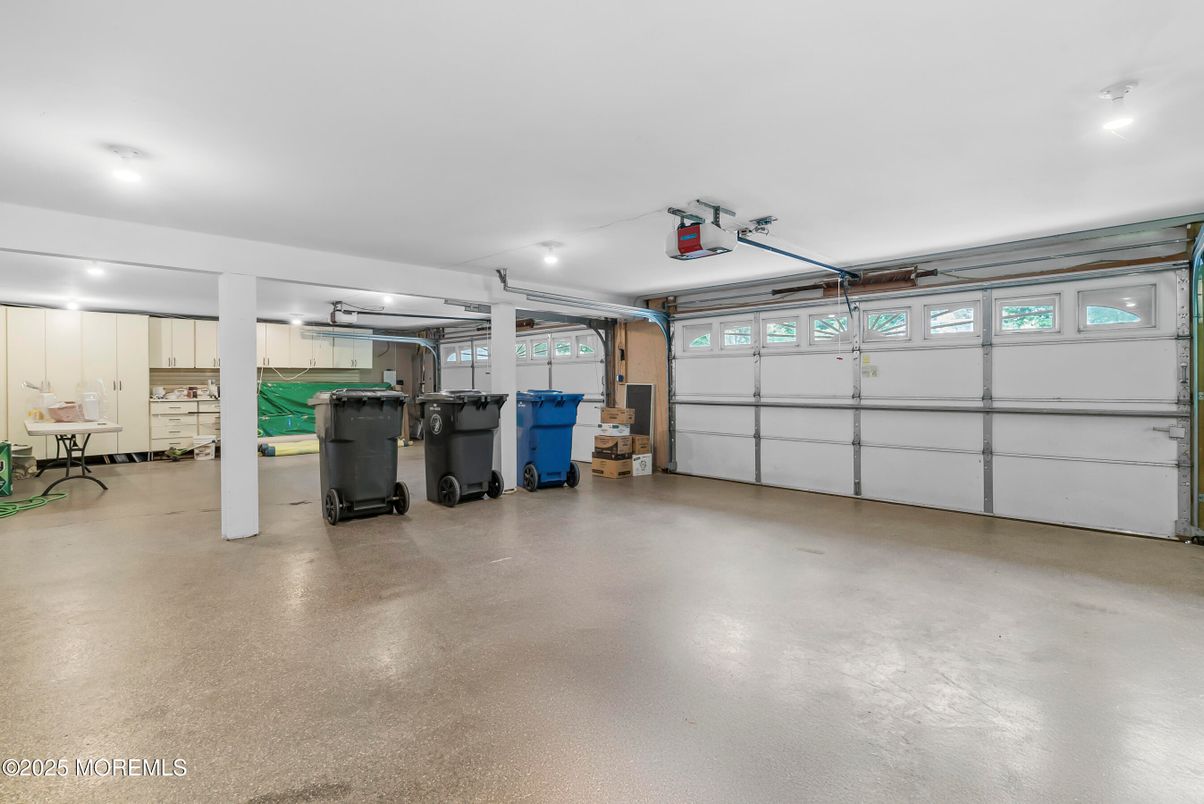 Garage, Interior, Recessed Lighting