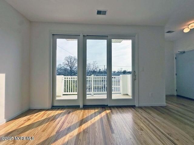 Empty room, Interior, Wood Texture Flooring