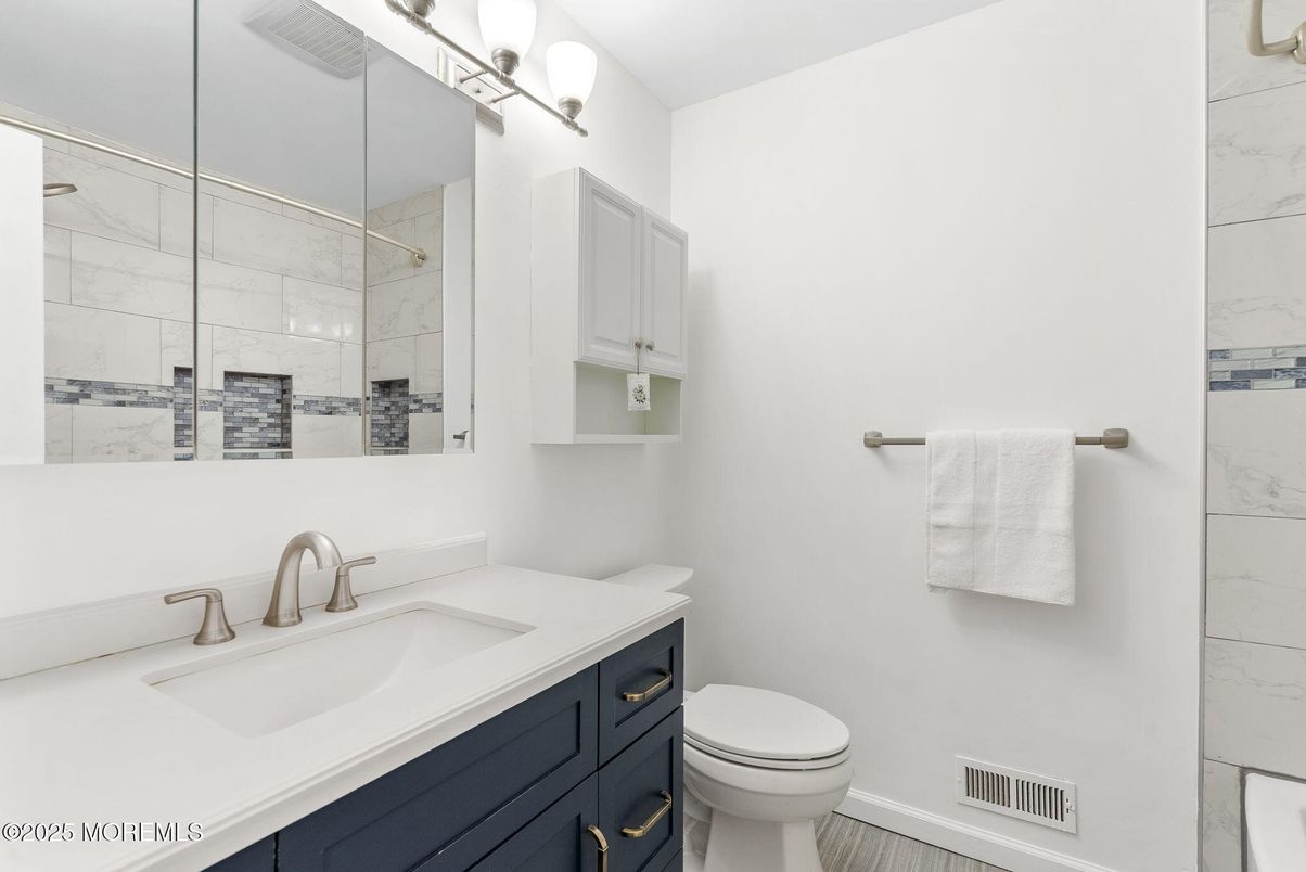 Bathroom, Glass Shower, Interior, Marble Walls