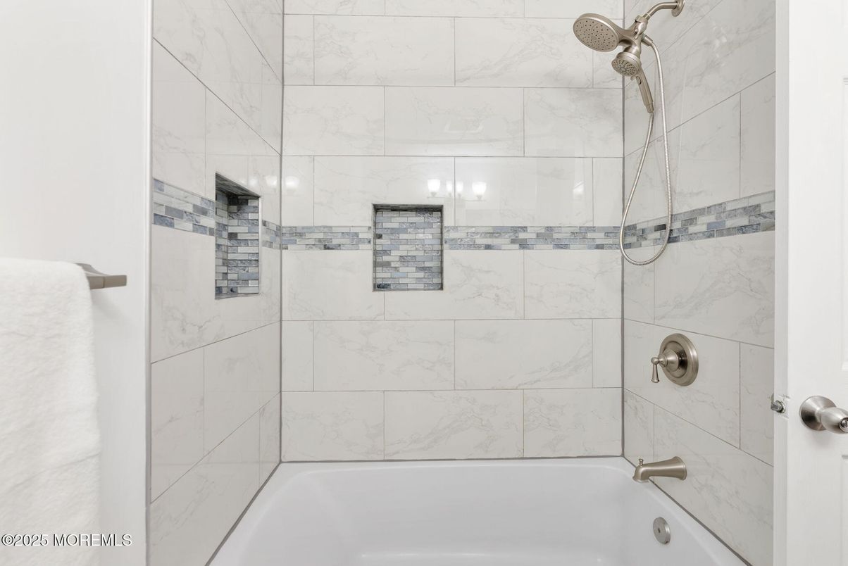 Bathroom, Glass Shower, Interior, Marble Walls