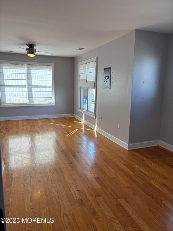 Empty room, Interior, Wood Texture Flooring