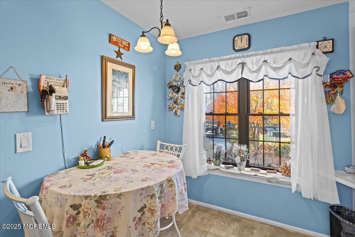 Dining room, Interior, Pendant Lights