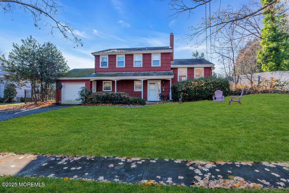 Attached, Backyard, Exterior, Facade, Brick Facade, Split Level