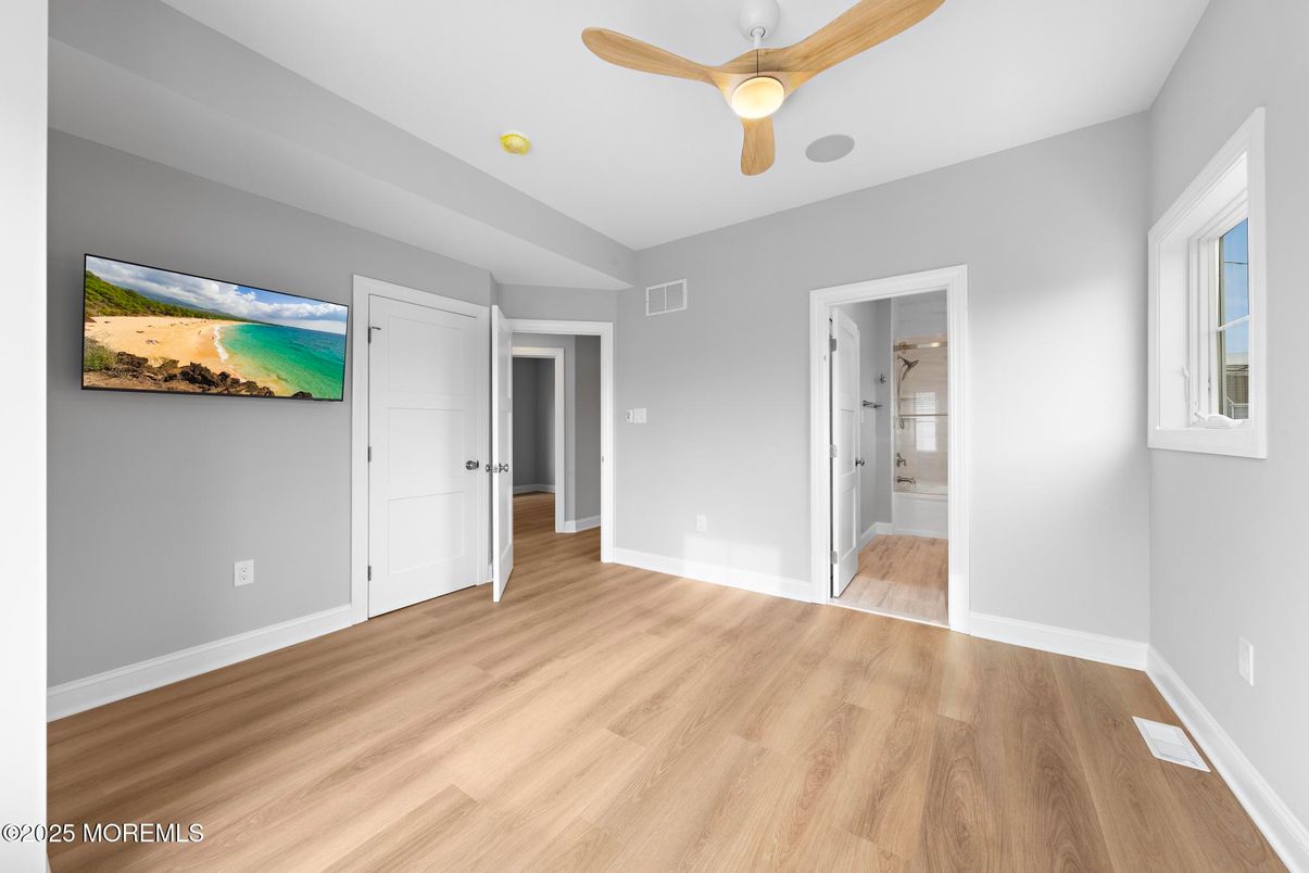 Bathroom, Empty room, Interior, Wood Texture Flooring