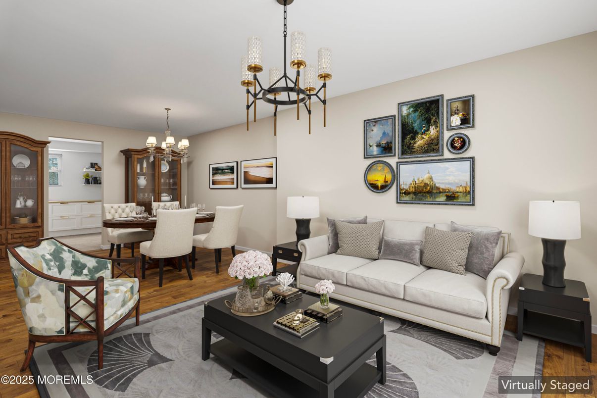Chandelier, Dining room, Interior, Living room, Wood Texture Flooring