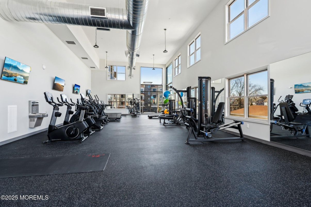 Fitness Equipment, Gym, Interior