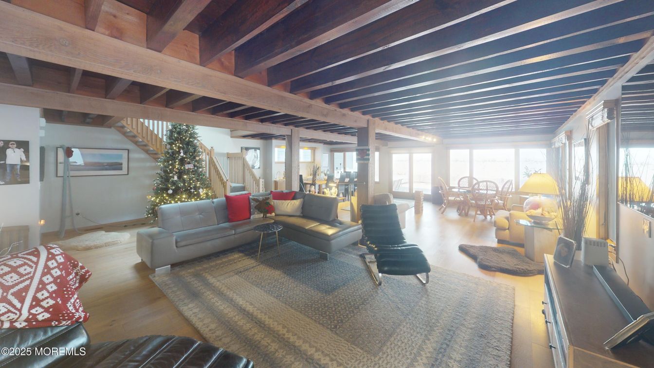 Dining room, Interior, Living room, Wooden Beams, Wood Texture Flooring