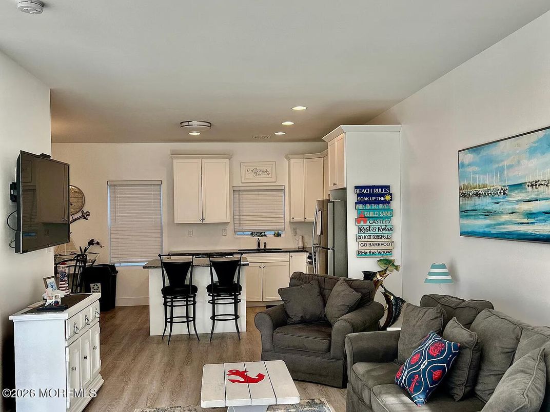 Interior, Kitchen, Living room, Recessed Lighting