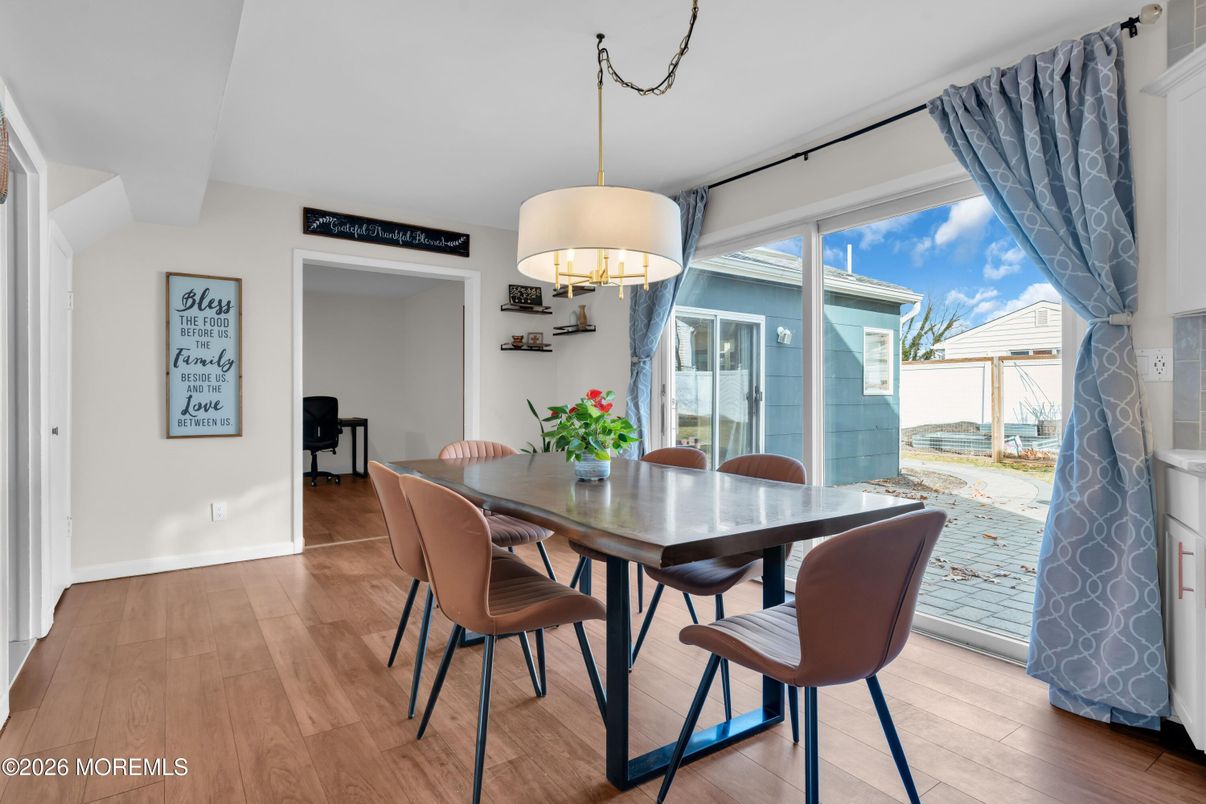 Dining room, Interior, Wood Texture Flooring