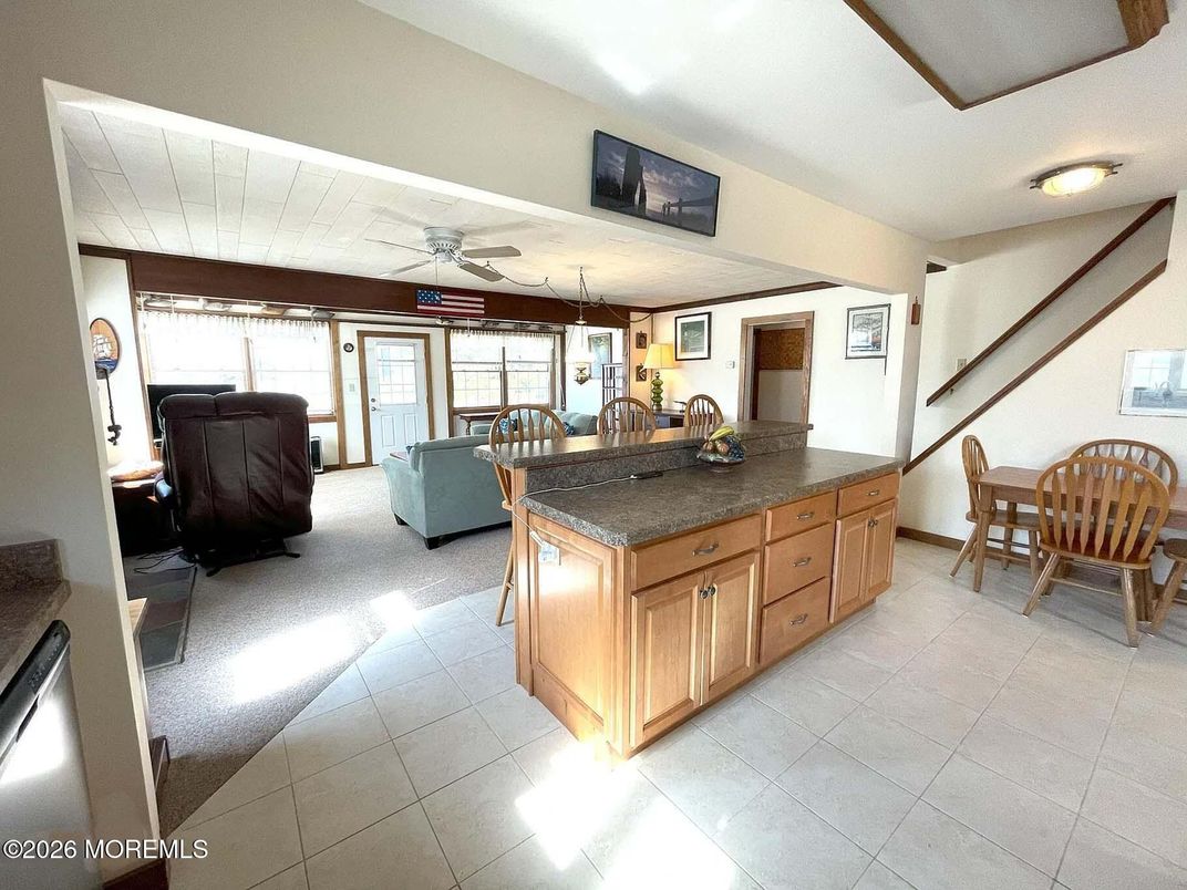 Dining room, Interior, Kitchen, Living room