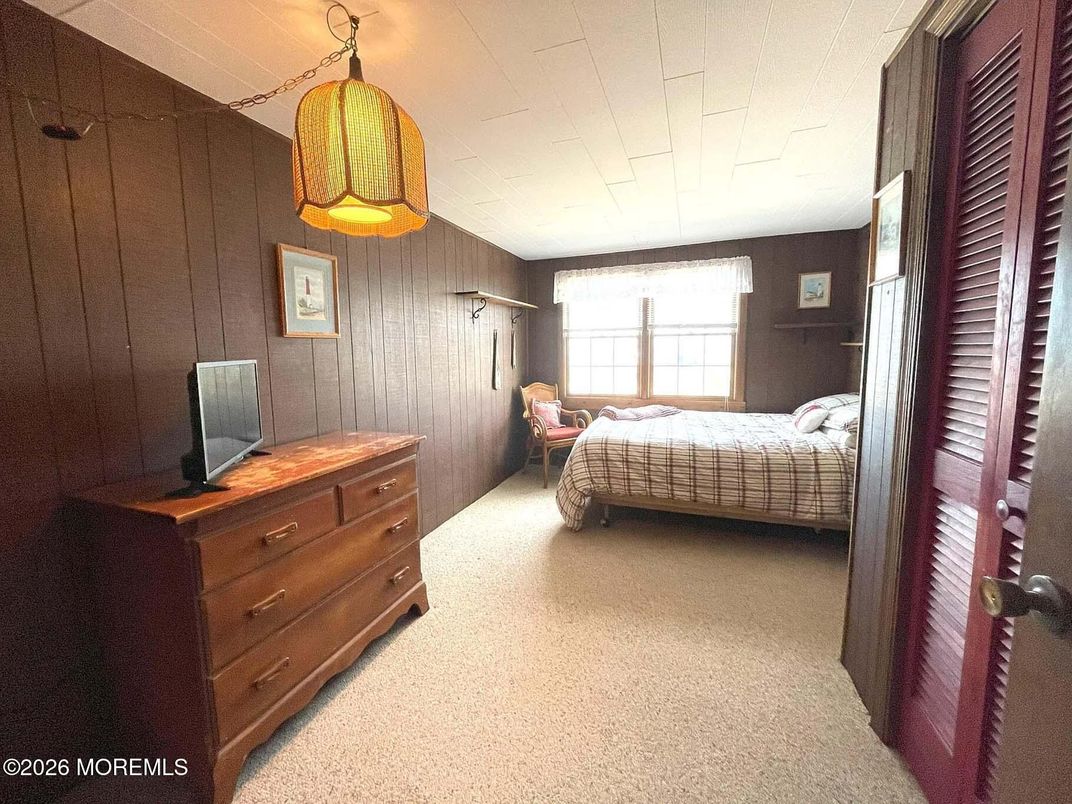 Bedroom, Interior, Wooden Walls
