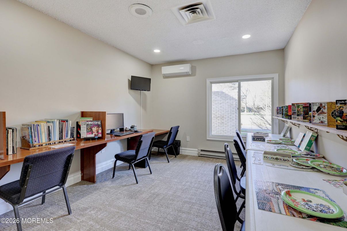 Home Office, Interior, Recessed Lighting