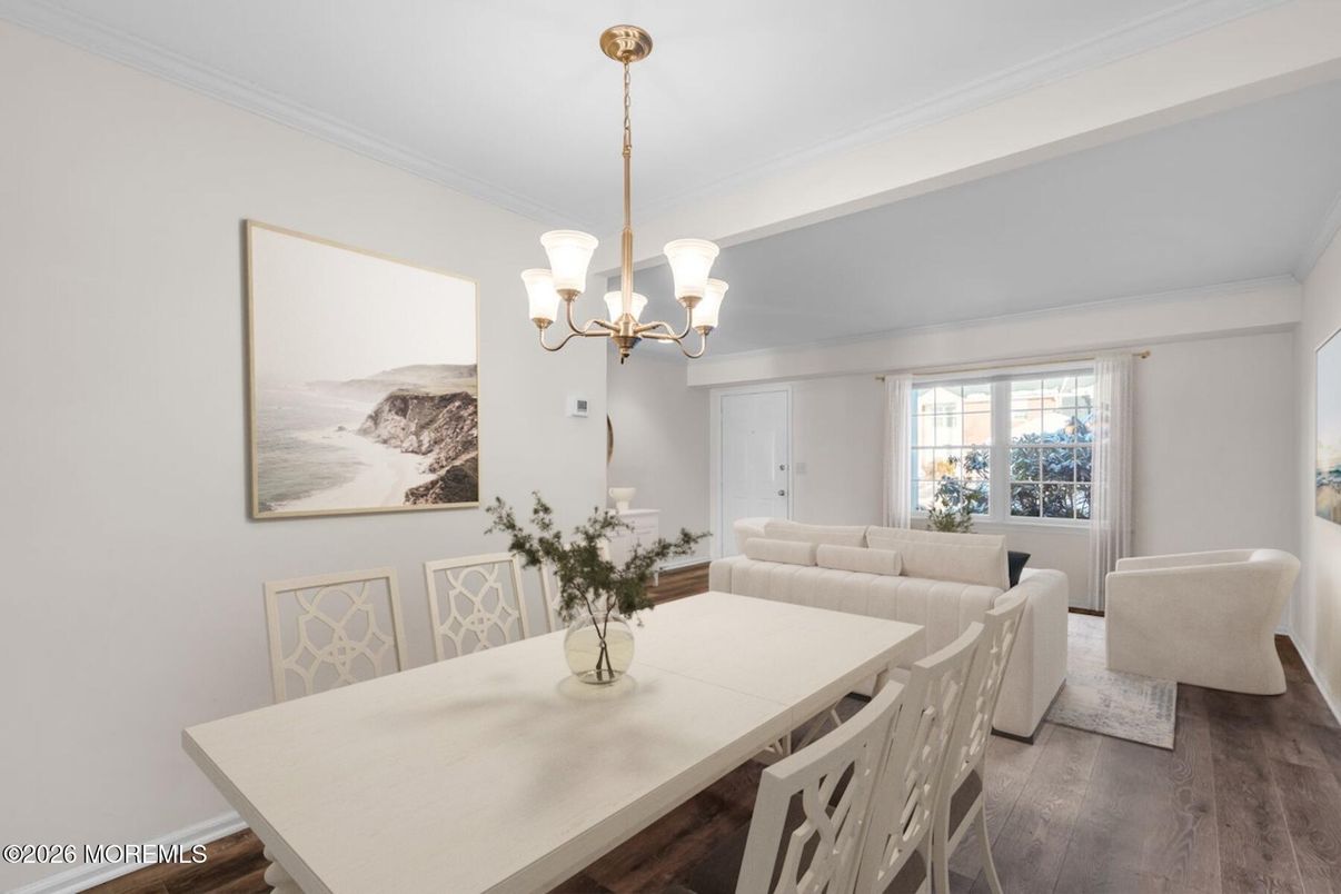 Chandelier, Dining room, Interior, Living room, Wood Texture Flooring