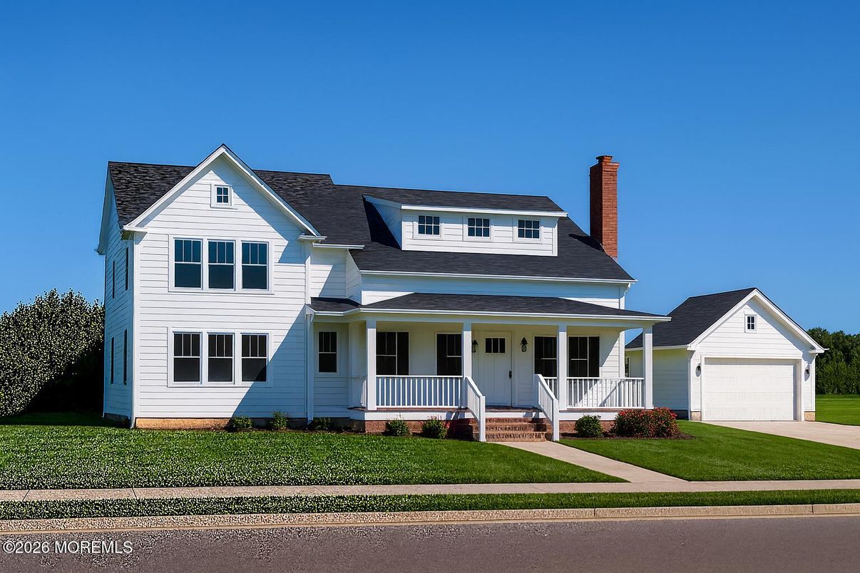 Detached Garage, Exterior, Facade, Farmhouse