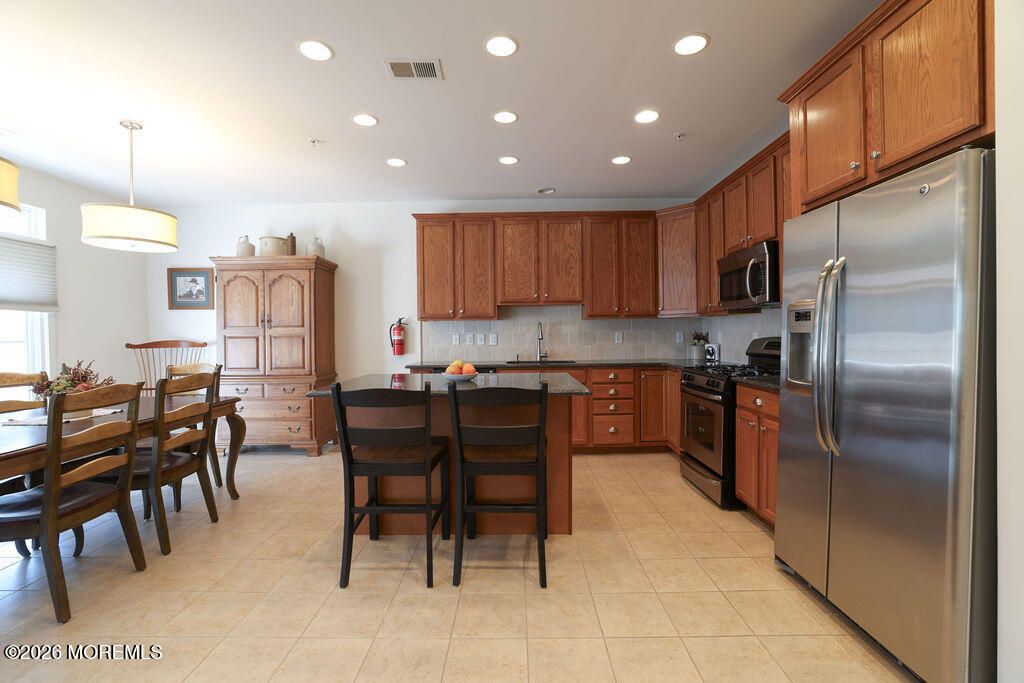 Dining room, Interior, Kitchen, Pendant Lights, Recessed Lighting