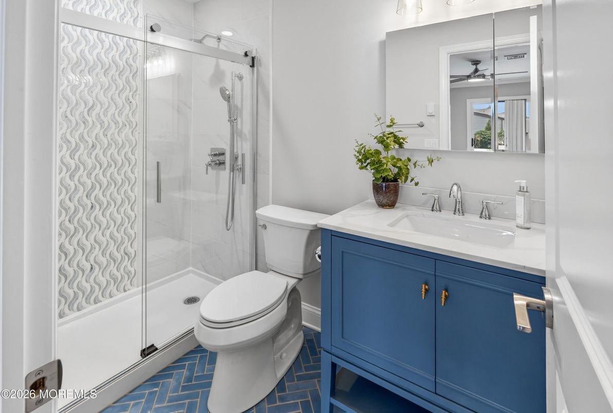 Bathroom, Glass Shower, Interior