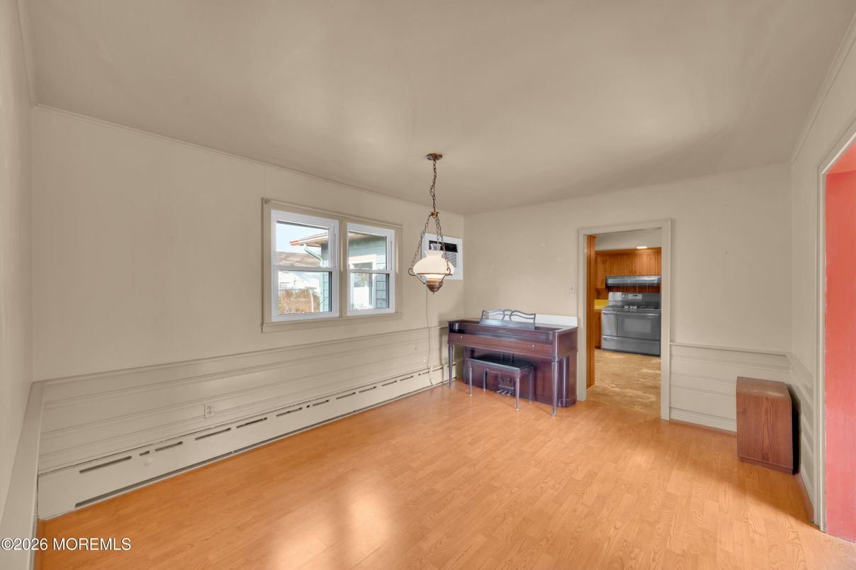 Interior, Pendant Lights, Piano, Wood Texture Flooring