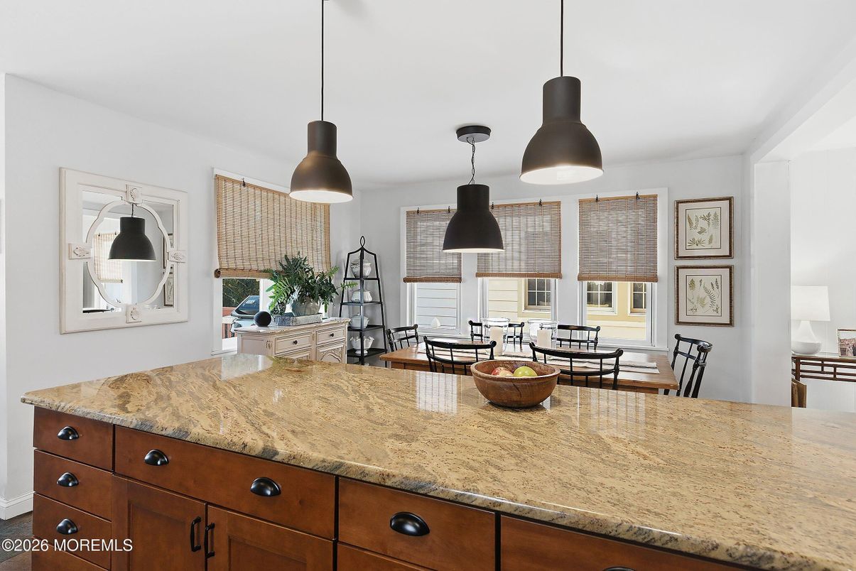 Dining room, Interior, Pendant Lights