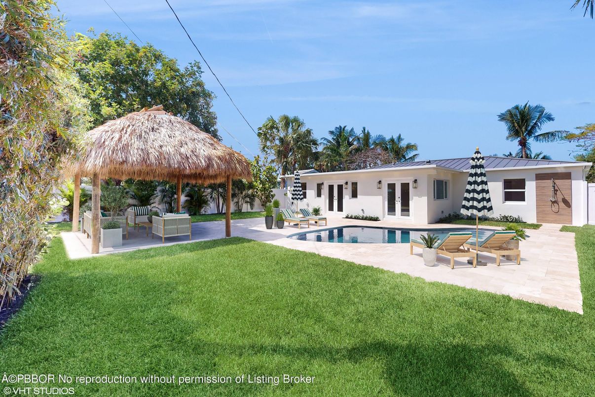 Backyard, Exterior, Pool