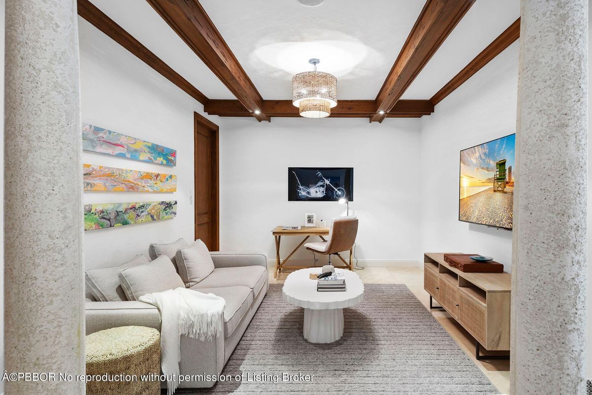 Chandelier, Home Office, Interior, Wood Texture Flooring