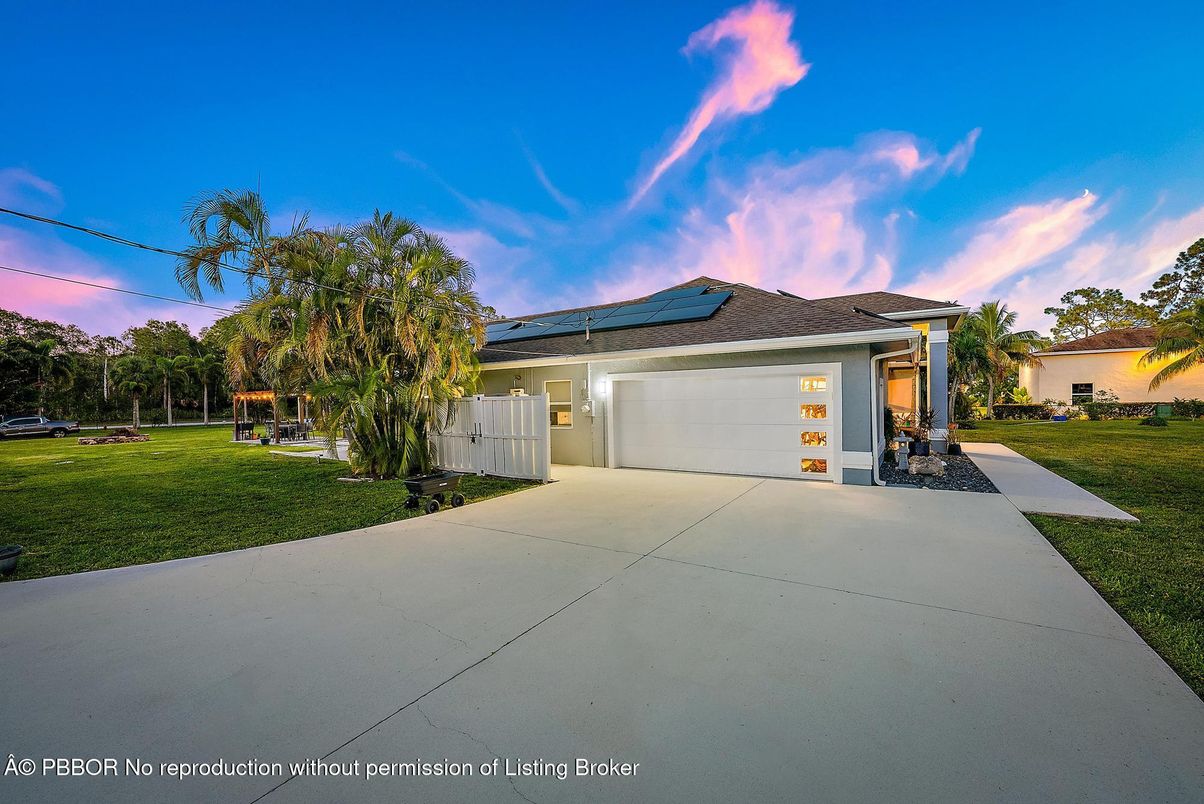 Backyard, Exterior, Solar Panels