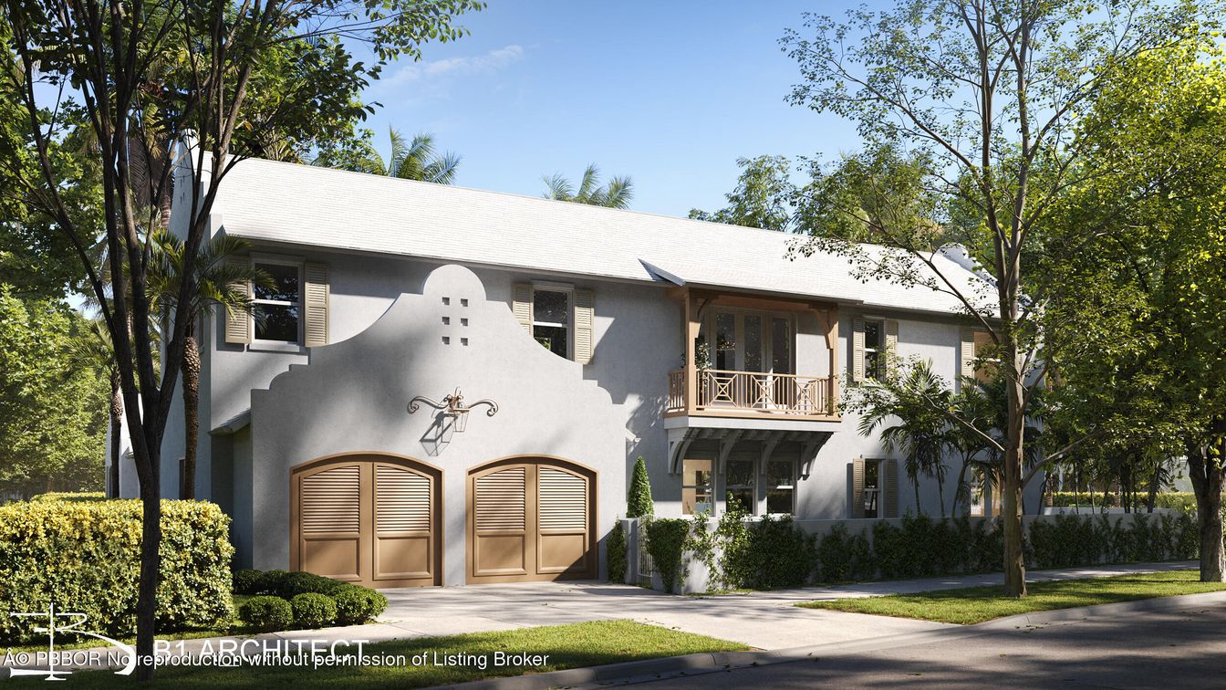 Exterior, Facade, Spanish Mediterranean