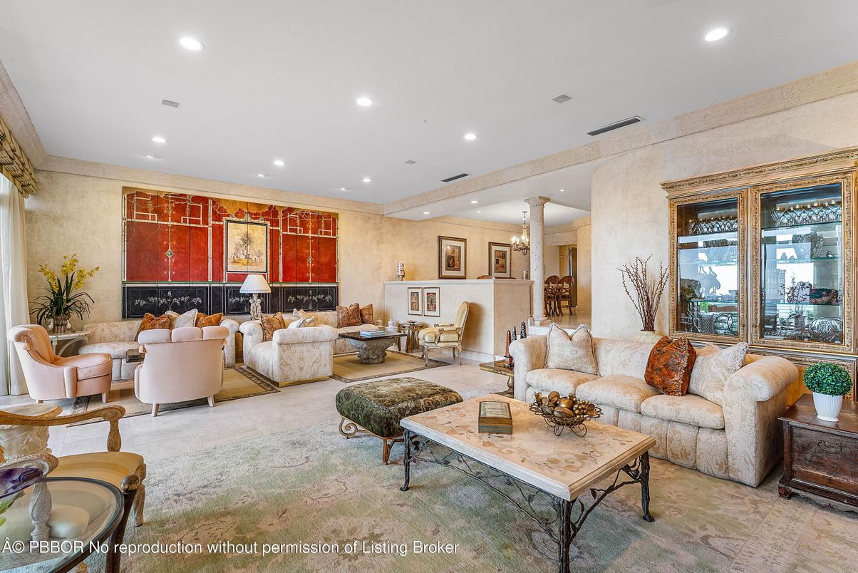 Dining room, Fireplace, Interior, Living room, Recessed Lighting