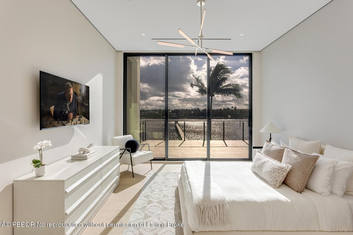 Bedroom, Interior, Pendant Lights, Recessed Lighting