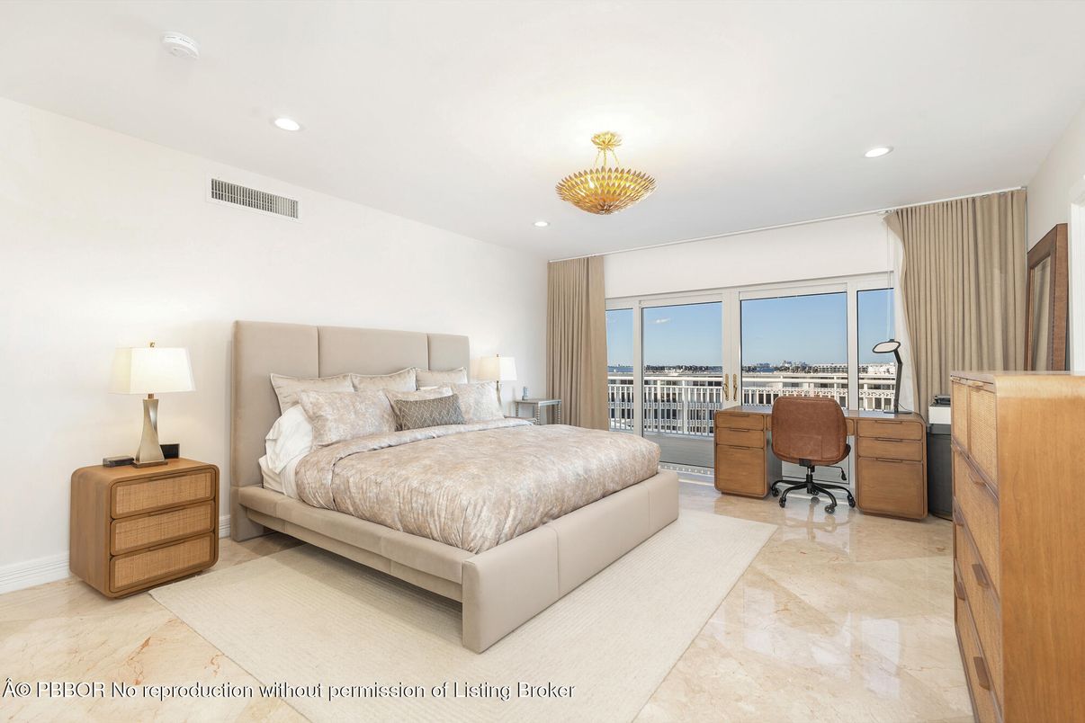 Bedroom, Home Office, Interior, Recessed Lighting