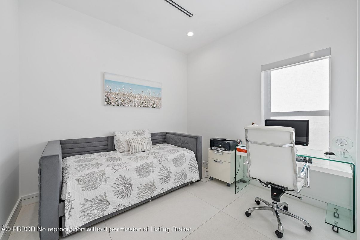 Bedroom, Home Office, Interior, Recessed Lighting
