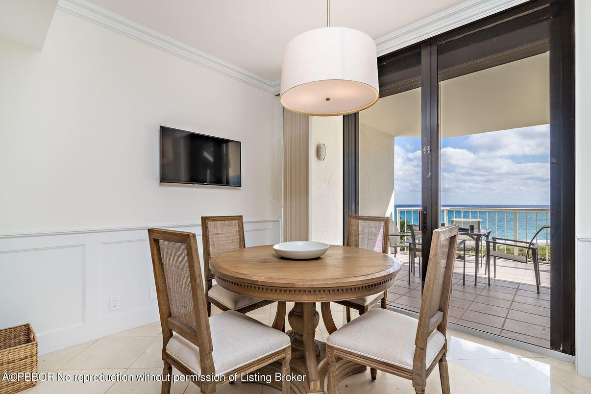 Dining room, Interior, Water