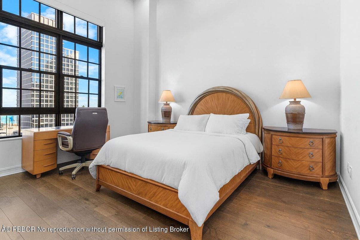 Bedroom, Home Office, Interior, Wood Texture Flooring