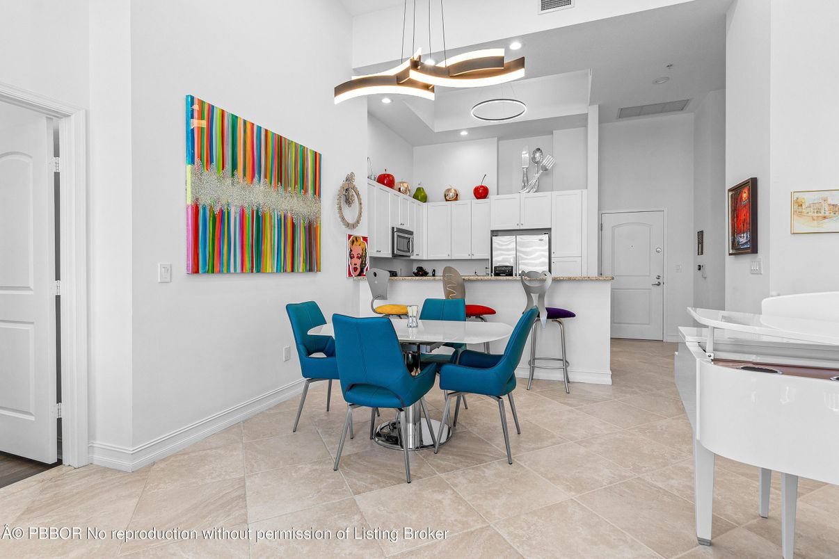 Dining room, Interior, Kitchen, Pendant Lights, Recessed Lighting