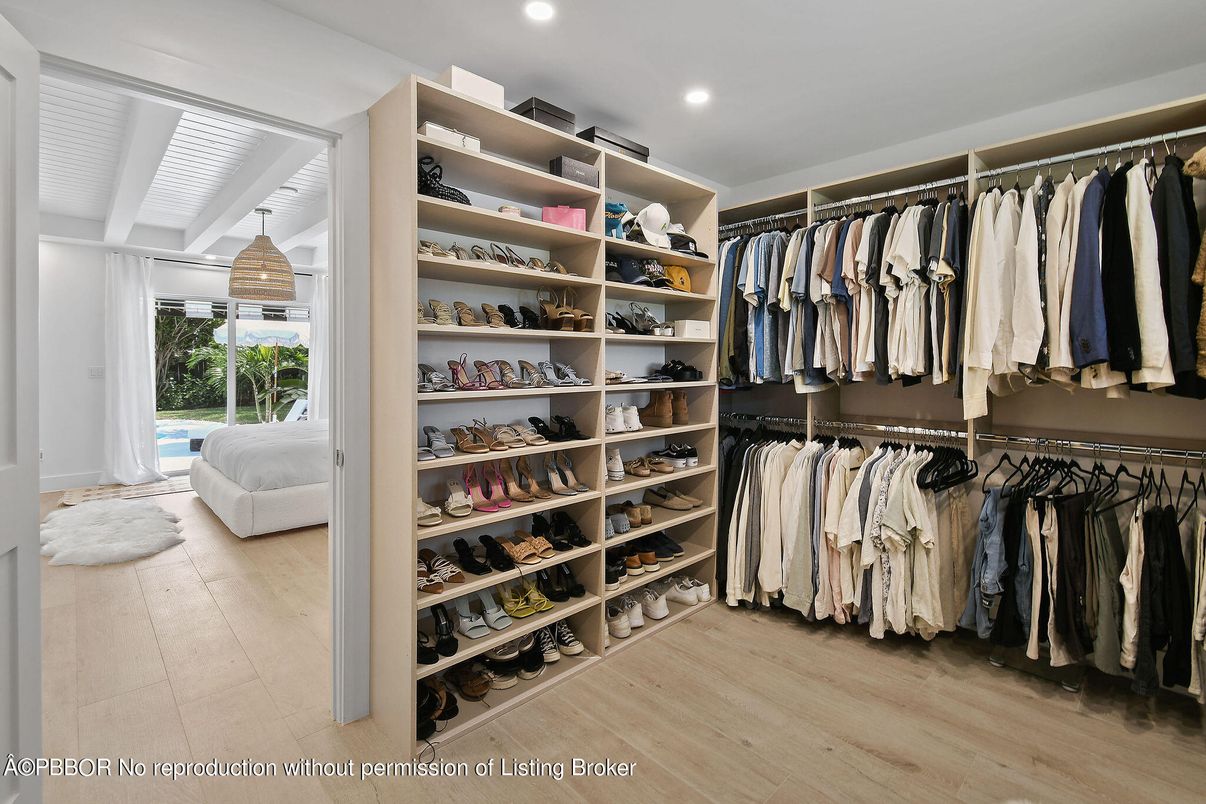 Interior, Recessed Lighting, Walk-in Closets, Wood Texture Flooring