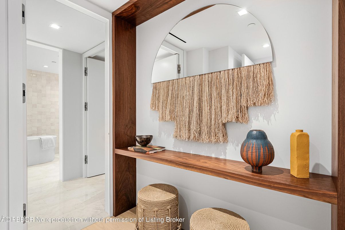 Bathroom, Interior, Marble, Recessed Lighting