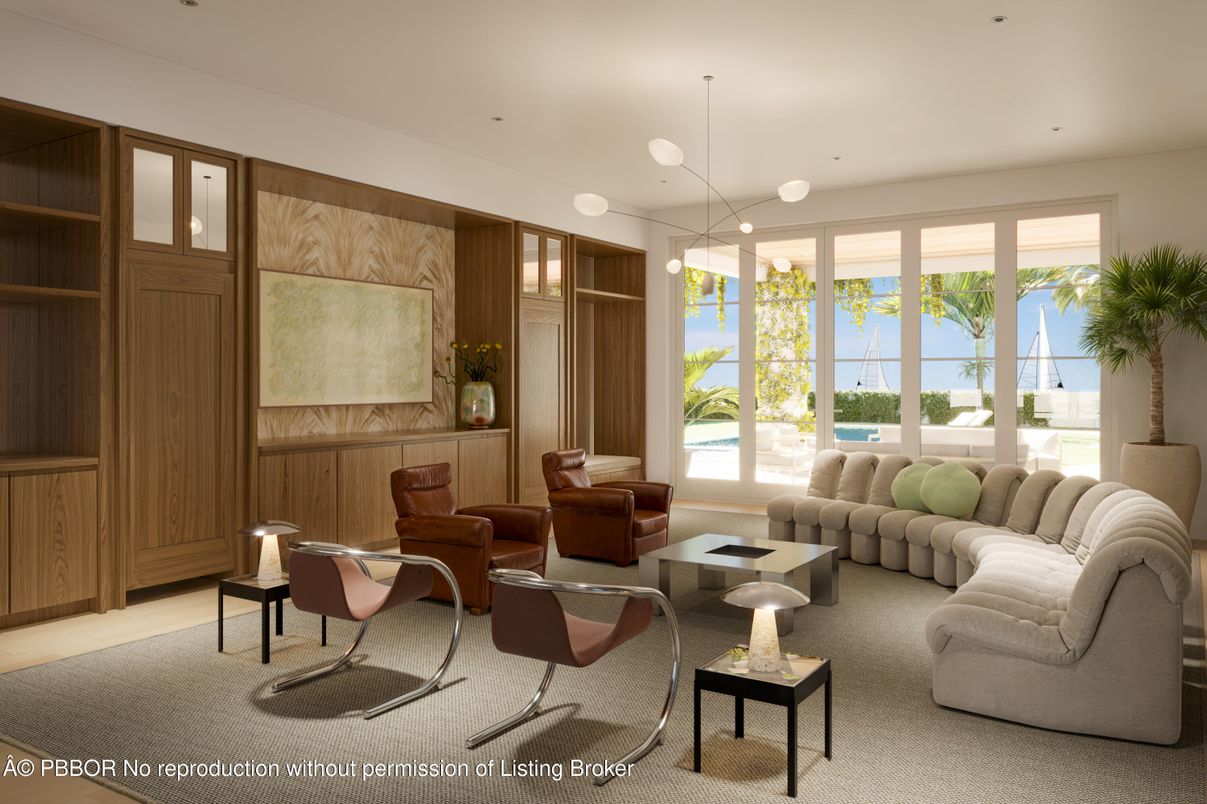 Interior, Living room, Pendant Lights, Recessed Lighting, Water