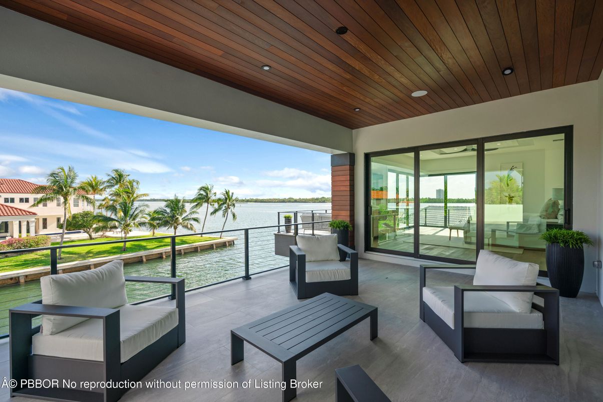 Exterior, Recessed Lighting, Water, Wooden Ceilings